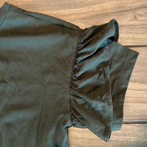 🌺 GAP Womens ruffle sleeve t shirt dress - Picture 5 of 8